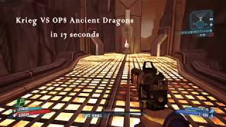 Borderlands 2 Krieg Vs Ancient Dragons in 17 secs