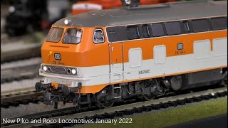 New Roco and Piko Sound Locomotives 2022