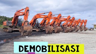 Demobilisasi Excavator #excavator  #tambangbatubara  #coalmining #coal