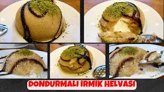 Dondurmalı İrmik Helvası :) Pratik Lezzetli Bir Tatlı Tarifi