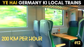 UNBELIEVABLE LOCAL TRAINS OF GERMANY? | BETTER THAN SHATABDI, RAJDHANI? FULL REVIEW