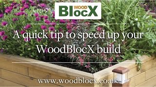 Quick tip to speed up your WoodBlocX build