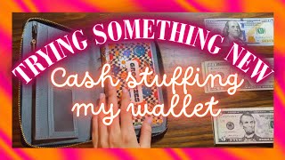 CASH STUFFING MY WALLET~Low Income~TRYING TO STOP GOING OVER BUDGET!!