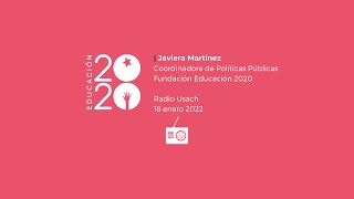 Javiera Martínez en Radio Usach sobre PAES.