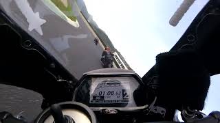 Crash Ktm Superduke, pôle mécanique Alès Cévennes, 30 octobre 2022