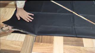 2 metre simple salwar cutting and stiching part 1| 2 मीटर में घेरदार सलवार की कटिंग ओर सिलाई