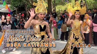 KIRAB BUDAYA DAN MERTI DESA KALIJAMBE 2024 | Part 4