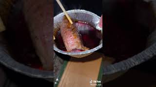 Eating raw meat And Eating Raw Eggs (Eating Raw Octopus) Japanese ASMR Eating Raw