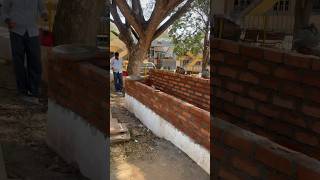 Wash basin construction in temple l ವಾಶಬಾಸಿನ್ l Saligrama Hanuman Temple Vikas nagar Dharwad #shorts