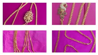 Latest gold thali chains//40 grams gold chains//gold jewellery