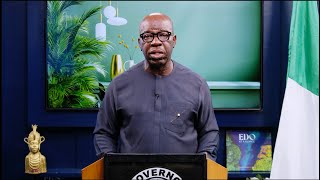 GOVERNOR OBASEKI MAKES A BROADCAST, SUES FOR CALM OVER EDO ELECTION RESULT