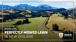 Perfectly Mowed Lawn In New Zealand At Rodin Cars! The Most Scenic Race Track In The World!