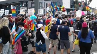 2017 Pride & Resist March Hollywood 6-11-17