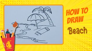 How to Draw Beach