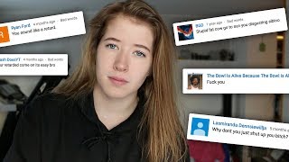 REACTING TO HATE COMMENTS #3