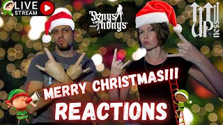 Ho Ho Ho!!! Christmas LIVE music Reactions with Harry and Sharlene! Songs and Thongs