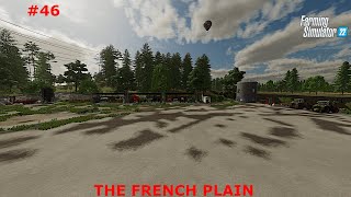 Finishing A Contract, Selling Olives and Bales // Farming Simulator 22 // The French Plain - Ep. 46