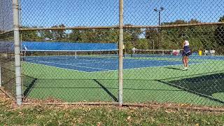 2022 NJ HS girls tennis state singles tournament fourth round matches