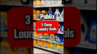 3 Cheap Laundry Care Deals at Publix! Ends 11/5 or 11/6