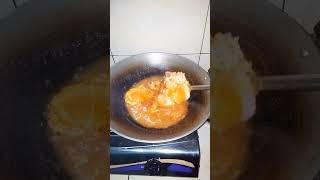 telur ceplok di masak gini enak loh apa lagi ini telur bebek