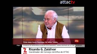 Ricardo GZ Tasa Tobin en RTVE