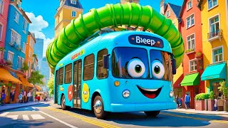 Wheels on the Bus - Classic Nursery Rhyme for Kids | Fun Song About a Bus Ride