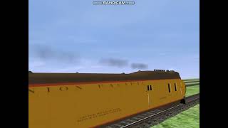 UP M-10000 vs Pioneer Zephyr vs Multi-Section Racing Trainz