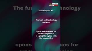 Tech Canvas: Exploring the Psychology Behind the Fusion of Technology and Art. #art  #shorts #tech