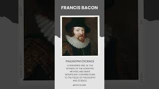 The Life and Legacy of Francis Bacon: What You Need to Know #shorts