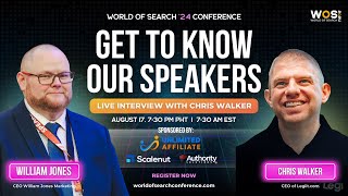 WOSCon2024 Live Interview Series with Speakers: Chris Walker