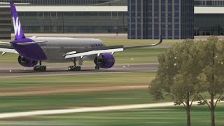 The Largest Airbus Twin Engine Airplane Vol-3 #shorts #rfsuniverse #rfsshorts #RealFlightSimulator