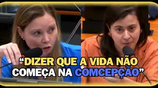 DANIELLE CUNHA "DIZER QUE A VIDA NÃO COMEÇA NA COMCEPÇÃO"