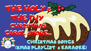 🎄The Holly & The Ivy  🎄Top 5 Christmas Songs with lyrics 🎄 Christmas Karaoke