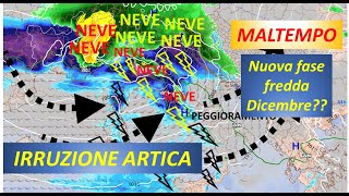 METEO - MALTEMPO, VENTI FORTI E GRANDINATE IN ARRIVO, CONFERMATA NEVE A BASSA QUOTA AL NORD !!