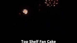 Top Shelf Fan Cake - American Fireworks Company