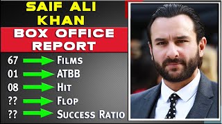 Saif Ali Khan All Movies List, Hit and Flop Box Office Collection Analysis, Success Ratio & Upcoming