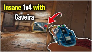 Insane 1v4 with CAVEIRA - | Caveira Gameplay | Rainbow Six Siege