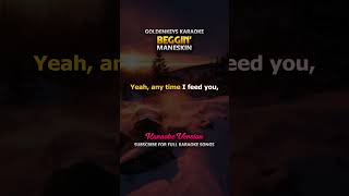 Beggin’ - Maneskin (Karaoke) #beggin #maneskin #goldenkeyskaraoke #karaoke