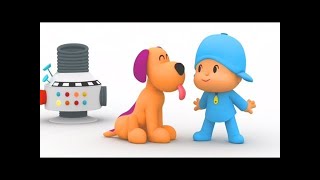 Kids learn Colors with Talking Pocoyo Playset Educational Learning Games for Children Color Videos