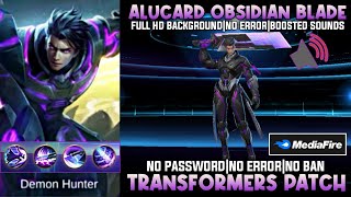 Alucard Legend Skin [OBSIDIAN BLADE] Script | Full HD Background & Boosted Sounds | No Password