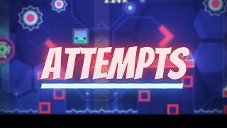 ATTEMPTS by Belastet || Geometry Dash 2.11