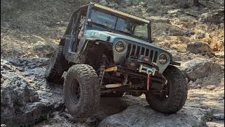 Jeep TJ on Ingrid’s Revenge and Ingrid’s Bowl Hot Springs