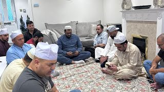 Mehfil e Milad in sufi Zia ur Rehman Masoomi Home at Manchester, Hazrat khawaja Meboob Elahi shb