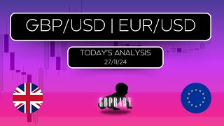 Todays Analysis & Forecast | GBP/USD, EUR/USD | 27.11.24