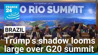 Trump's shadow looms large over G20 summit • FRANCE 24 English