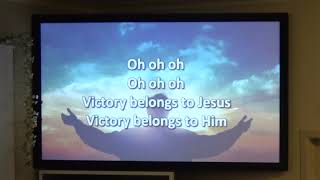 Victory belongs to Jesus LYRICS