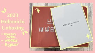 2023 Hobonichi Unboxing