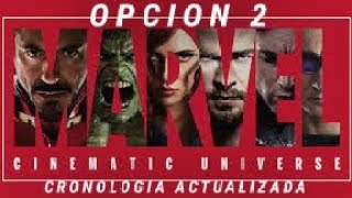 universo cinematográfico de Marvel studios cronología actualizada 2021. leer descripción