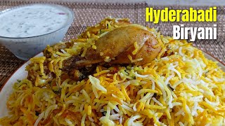 Hyderabad Kacchi Chicken Dum Biryani / হায়দরাবাদের চিকেন বিরিয়ানি রেসিপি / Kucchi Dum Biryani