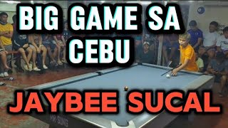 Jaybee Sucal VS Micky Boy Cebu 10 balls game Parihas Race 17